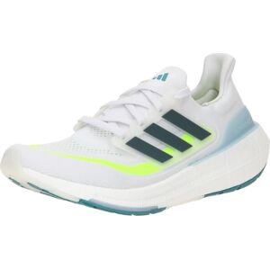 Běžecká obuv 'Ultraboost Light' adidas performance pastelová modrá / svítivě zelená / černá / bílá