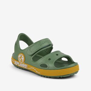 Sandálky Coqui Yogi zelená/žlutá Velikost: 26-27