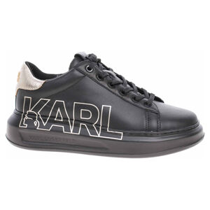 Dámská obuv Karl Lagerfeld KL62511 00G black lthr-gold 38