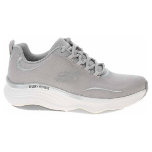 Skechers D´Lux Fitness - Pure Glam gray-silver 37