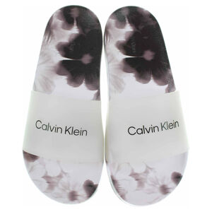 Dámské plážové pantofle Calvin Klein W0HW00859 0K9 Rtw Print 39