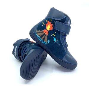Svítící zimní boty DD Step W050-323 Royal Blue Velikost: 25