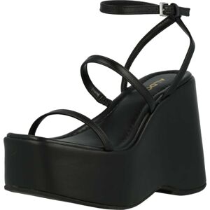 ALDO Páskové sandály 'KASIE' černá