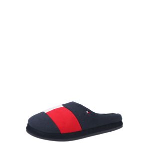 Pantofle Tommy Hilfiger tmavě modrá / červená / bílá