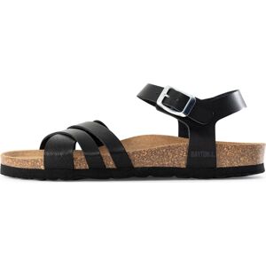 Páskové sandály 'Denia' Bayton hnědá / černá