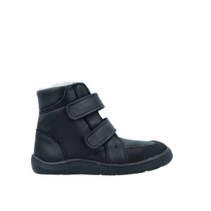 BABY BARE FEBO WINTER Black Asfaltico | Dětské zimní zateplené barefoot boty - 24
