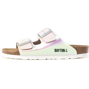 Pantofle 'Atlas' Bayton pink / bílá