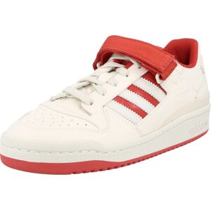 Tenisky 'Forum' adidas Originals červená / bílá