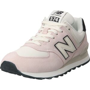 Tenisky '574' New Balance pastelově růžová / černá / přírodní bílá