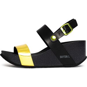 Sandály 'Selene' Bayton žlutá / černá