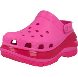 Pantofle 'Mega Crush' Crocs pink / malinová