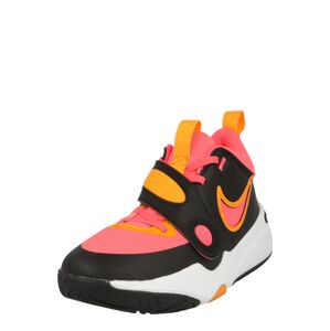 Sportovní boty 'HUSTLE' Nike mandarinkoná / světle růžová / černá
