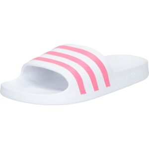 Plážová/koupací obuv 'Adilette Aqua' ADIDAS SPORTSWEAR světle růžová / bílá